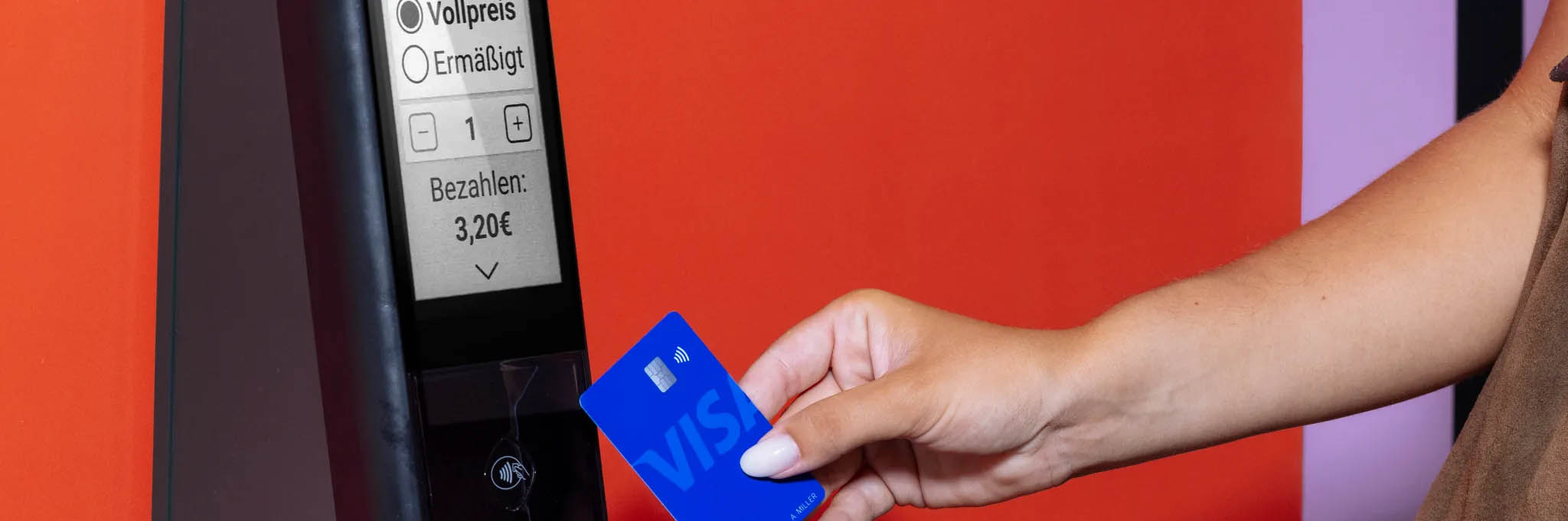 card payment on tap and ride machine-ui